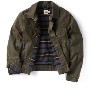 Women's Flannel-Lined Waxed Trucker Jacket